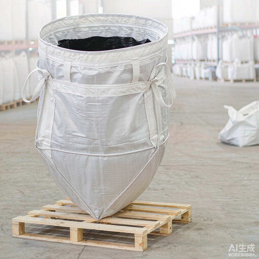 Black masterbatch in FIBC bulk bag
