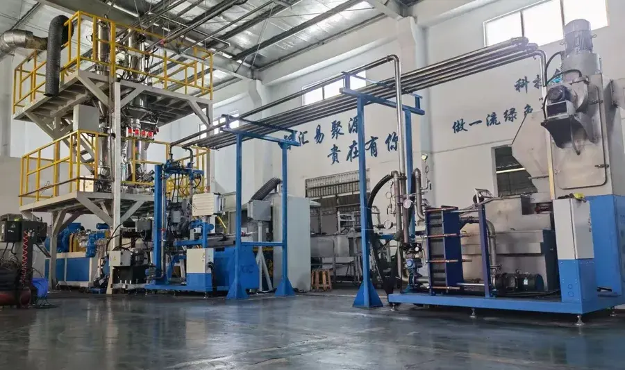 Twin-screw compounding line at E-LUCK plant